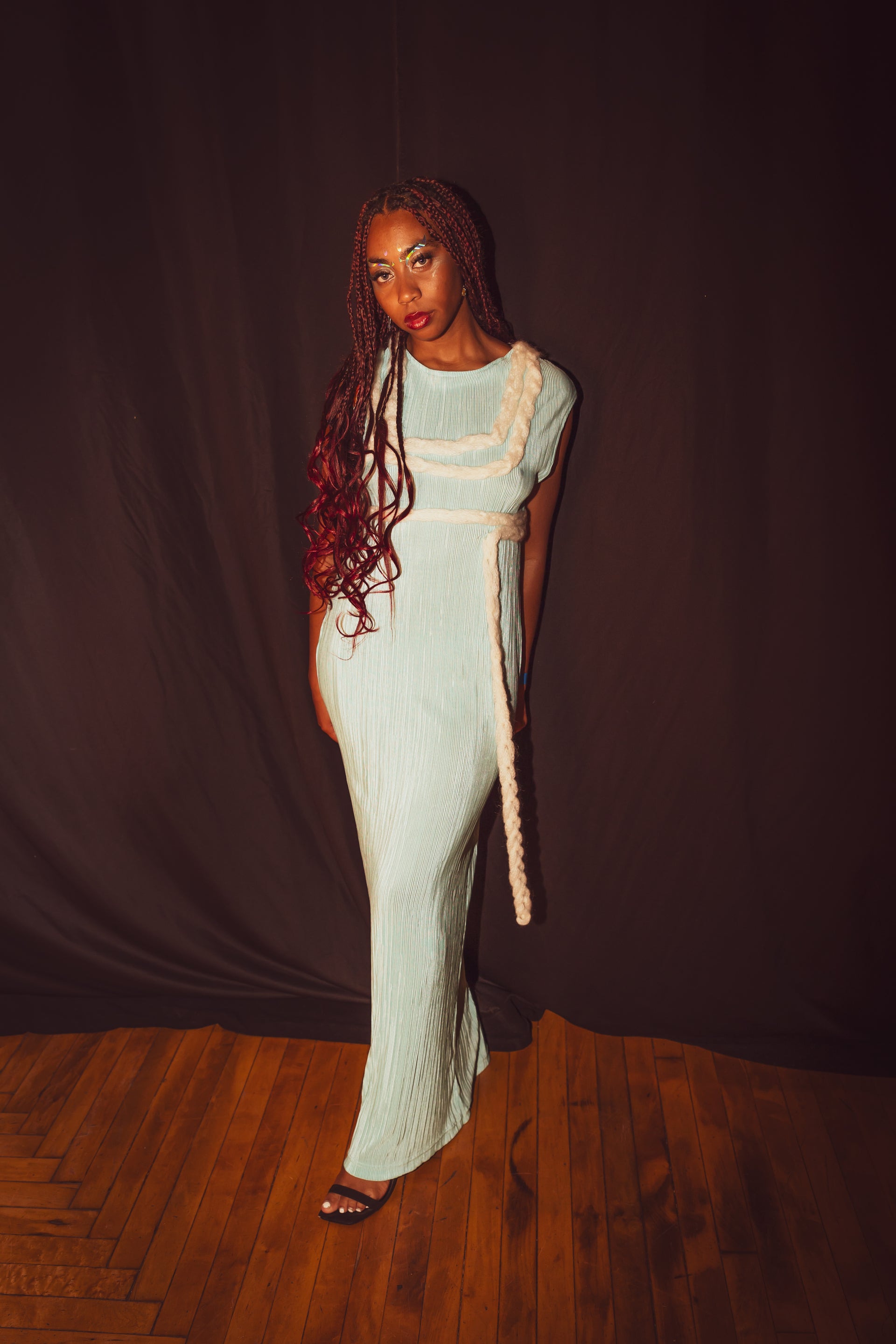 Sky Maxi Knit – Acid Lime