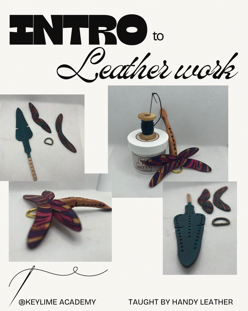 Intro to leather work 10/14/26