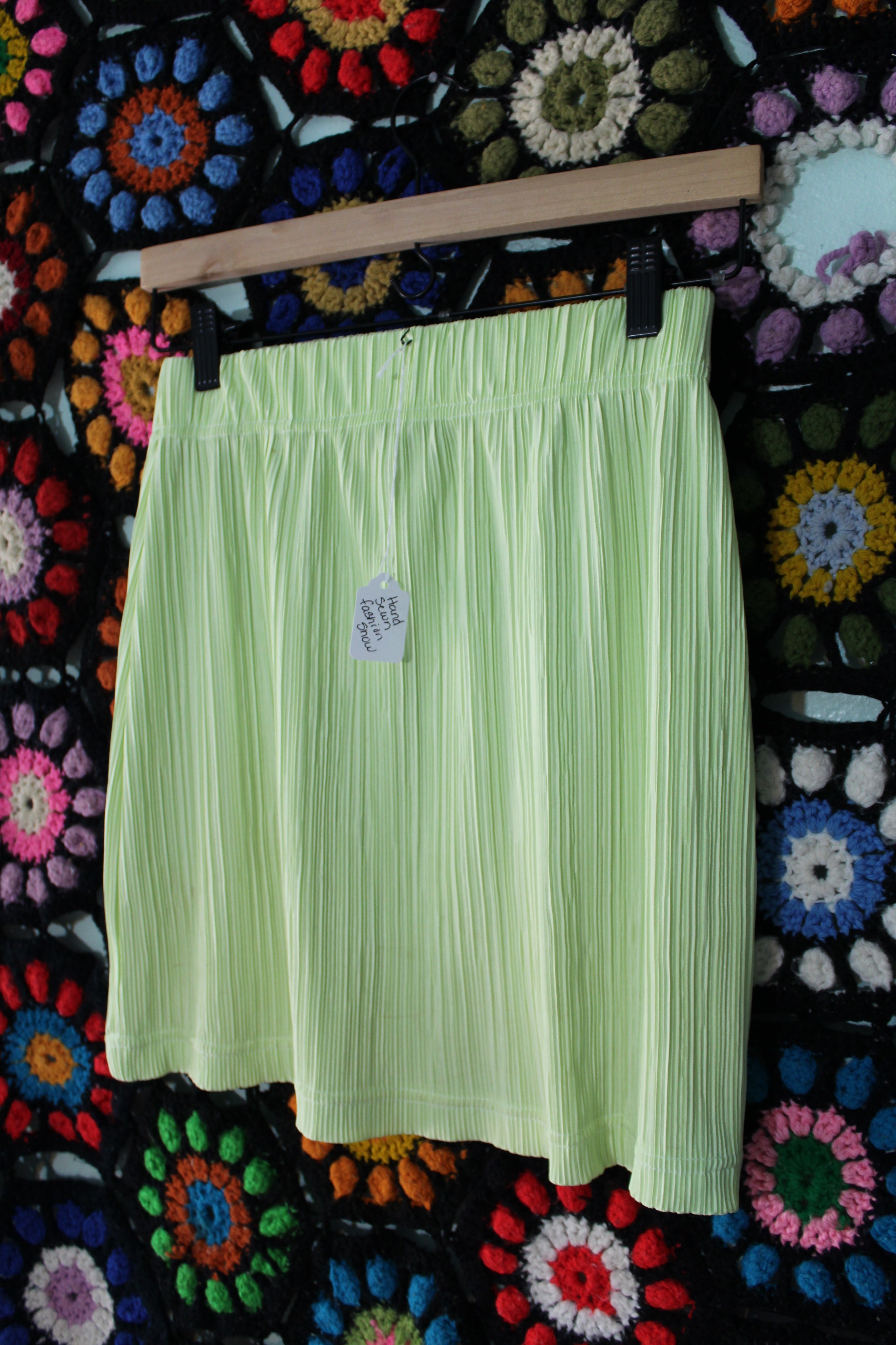 Lime Mini Skirt